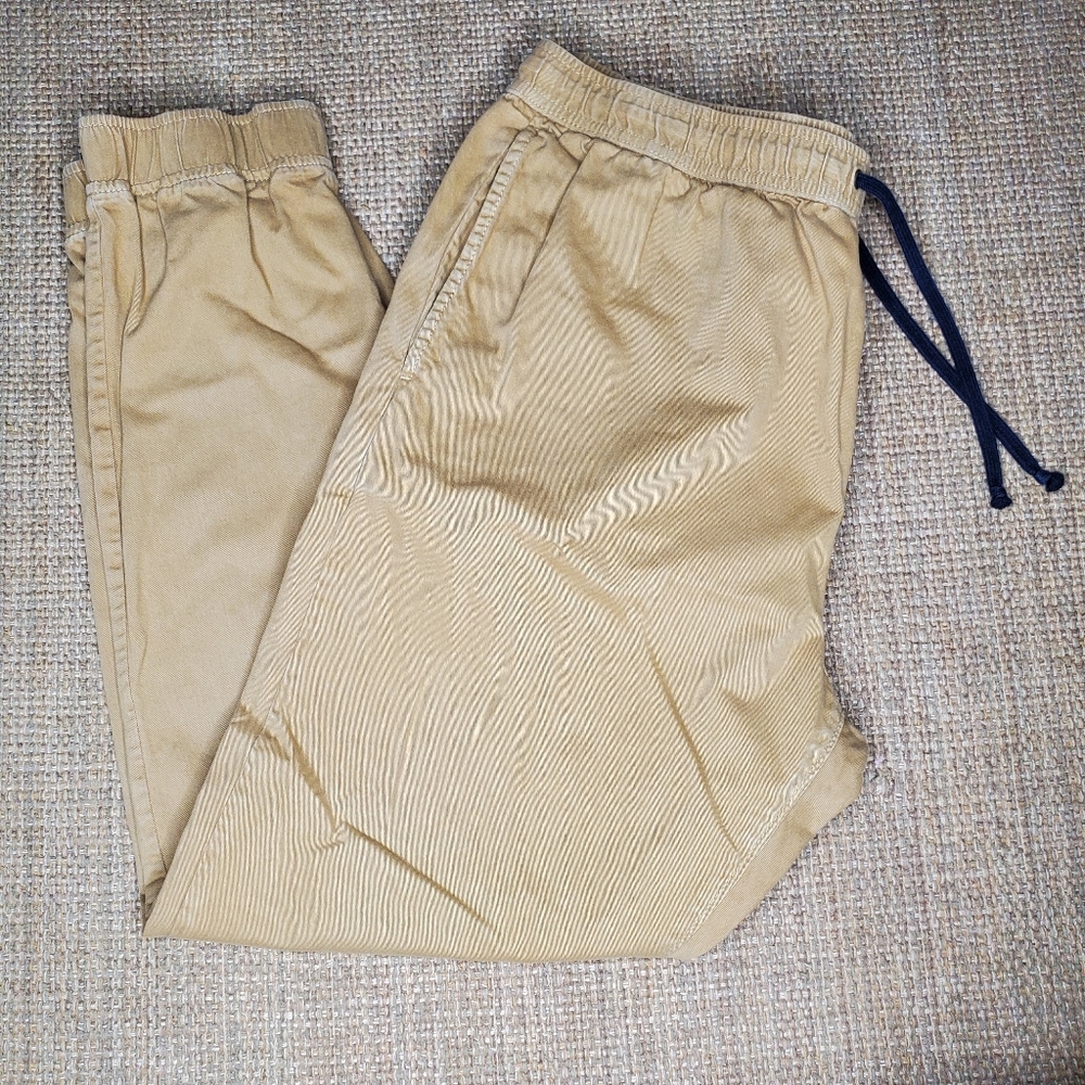 American Eagle Khaki Joggers Men's Size Large Tall
